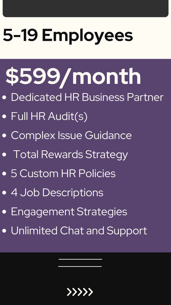 HR Support 5-19 Employees